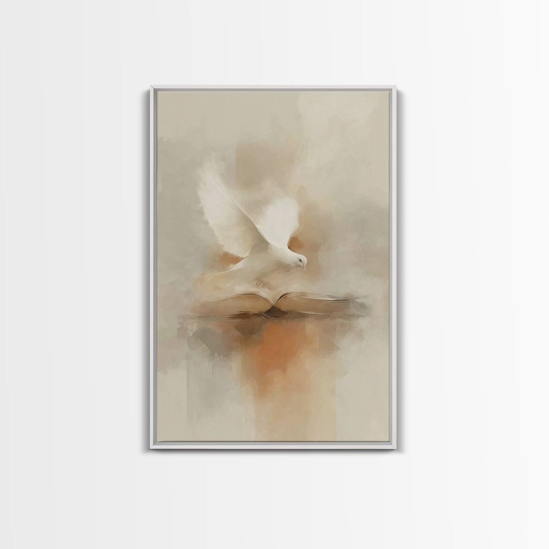 Cross Of Mercy – Framed Canvas Print – Christian Wall Art – Christian Art Canvas – Minimalist Christian Art – Christian Decorations – Chris
