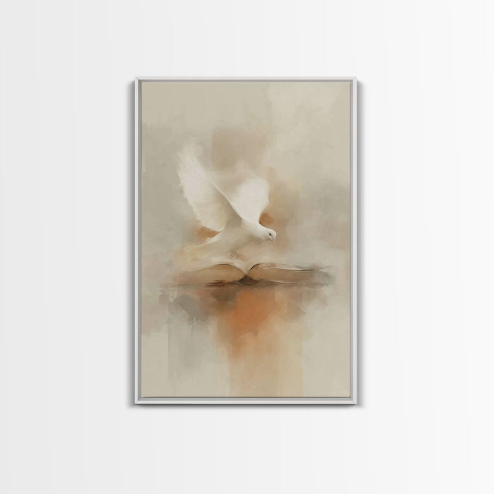 Cross Of Mercy – Framed Canvas Print – Christian Wall Art – Christian Art Canvas – Minimalist Christian Art – Christian Decorations – Chris