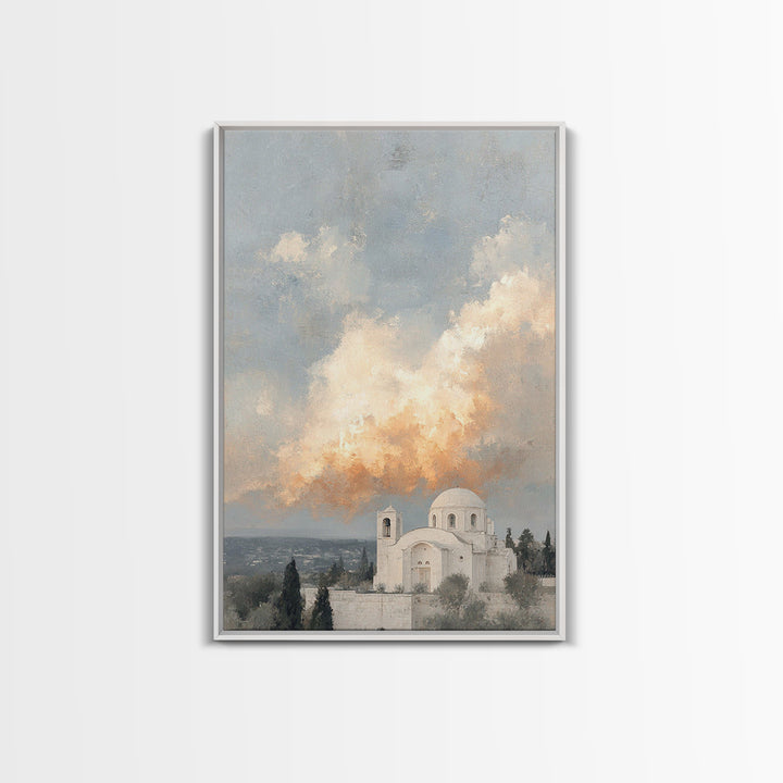 Clouds of Glory – Framed Canvas Print – Christian Art Print – Christian Wall Art – Christian Art Canvas – Modern Christian Art – Christian