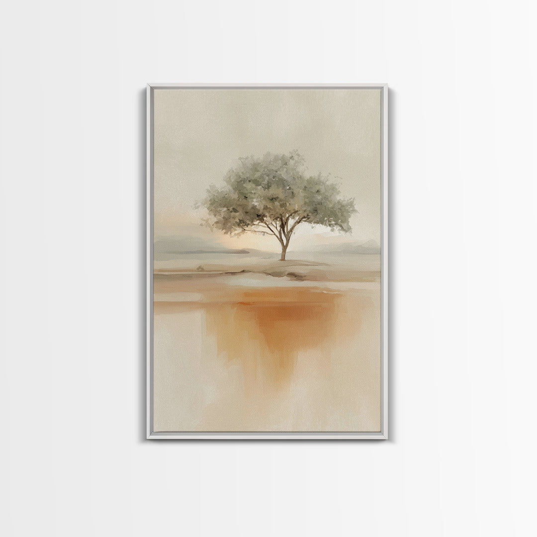 Rooted In Hope | Framed Canvas Print | Christian Wall Art | Christian Art Canvas | Unique Christian Art | Christian Decor | Subtle Christia