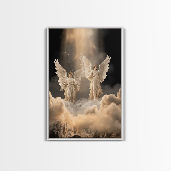 Gloria In Excelsis – Framed Canvas Print – Christian Art Canvas – Christian Wall Art – Christian Christmas Art – Christian Decor – Christma