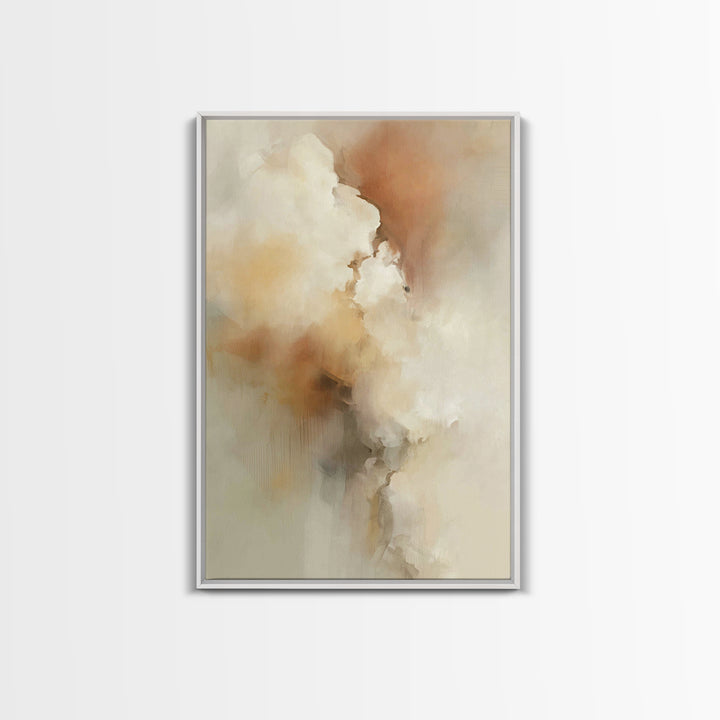 Celestial Drift – Framed Canvas Print – Christian Art Canvas – Abstract Christian Art – Christian Wall Art – Christian Decor – Christian Gi