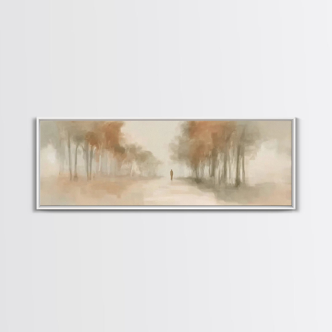 Dawn Of Salvation | Framed Canvas Print | Panoramic Art | Christian Art Canvas | Jesus Wall Art | Christian Christmas Art | Christian Decor