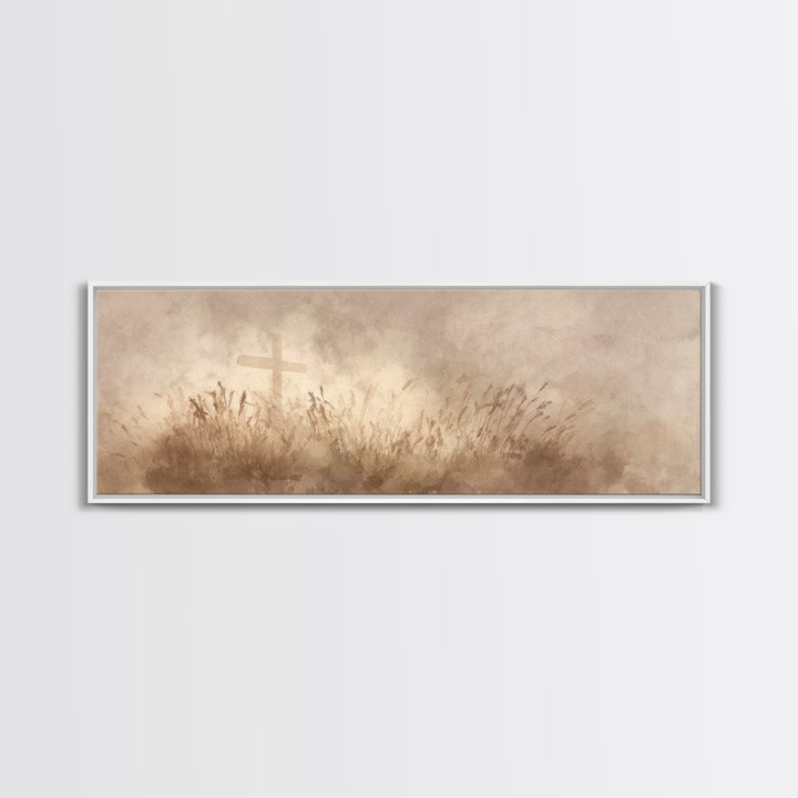 Path To Glory | Framed Canvas Print | Christian Wall Art | Christian Art Canvas | Extra Wide Art | Christian Gift