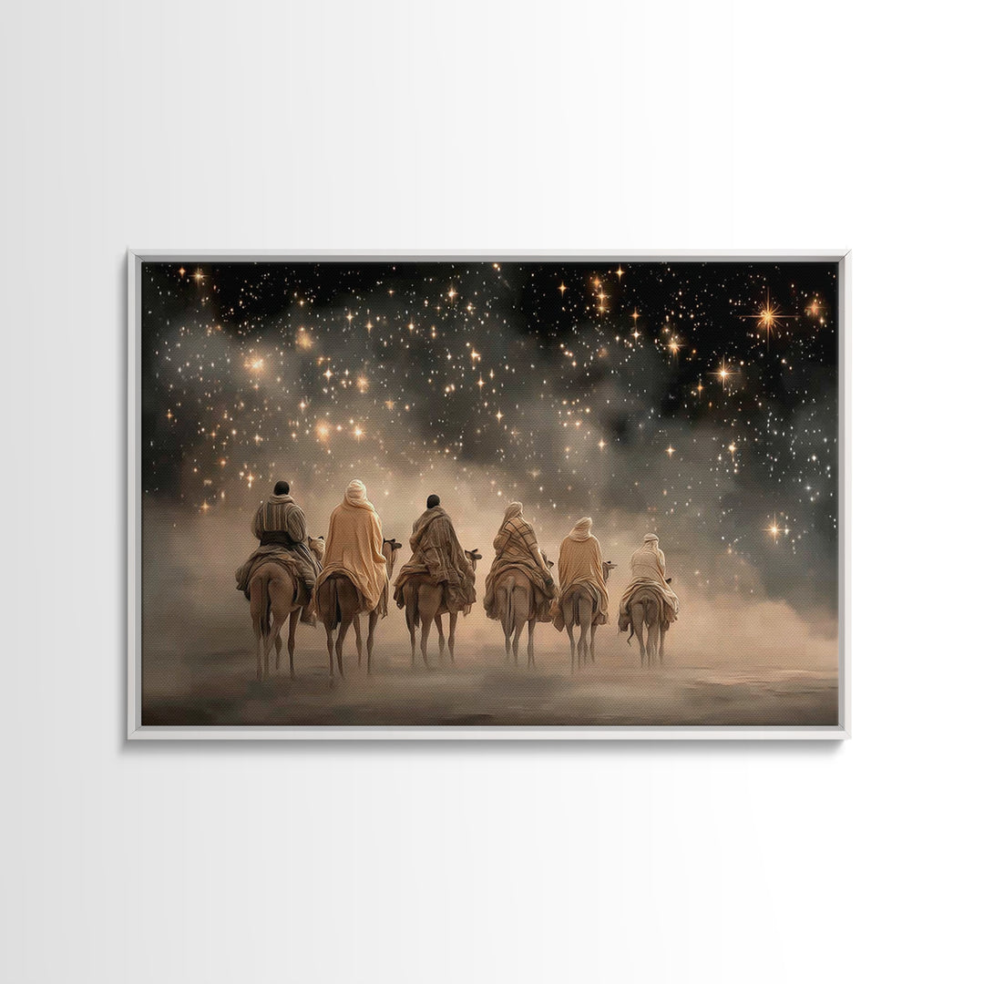 Silent Redemption – Framed Canvas Print – Christian Art Work – Moody Christian Art – Christian Wall Art – Abstract Christian Art – Christia