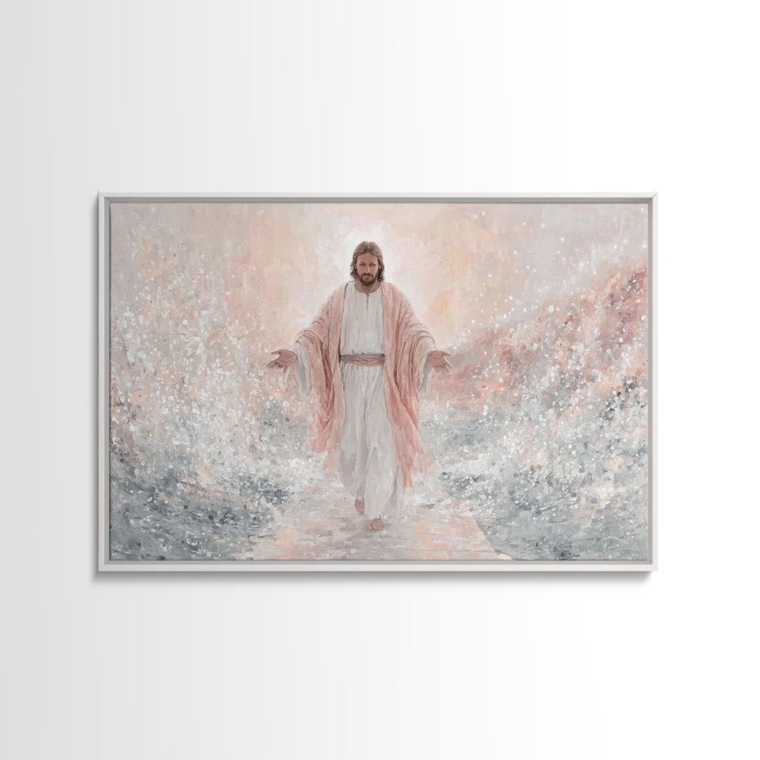 Path Of Glory – Framed Canvas Print – Christian Art Canvas – Jesus Painting – Christian Wall Art – Christian Christmas Art – Christian Gift