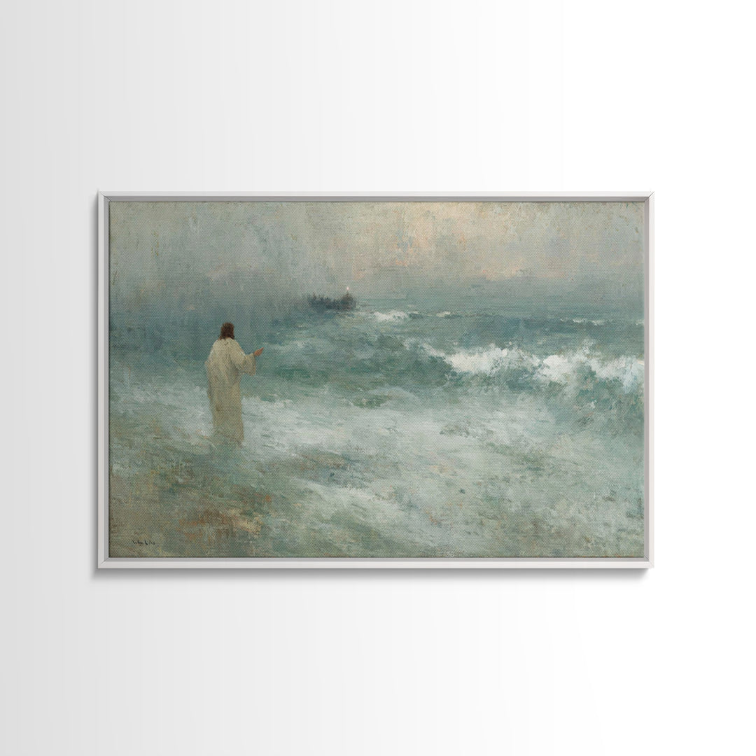 Radiant Dawn – Framed Canvas Print – Jesus Canvas Art – Christian Wall Art – Christian Art Painting – Christian Christmas Art – Unique Chri