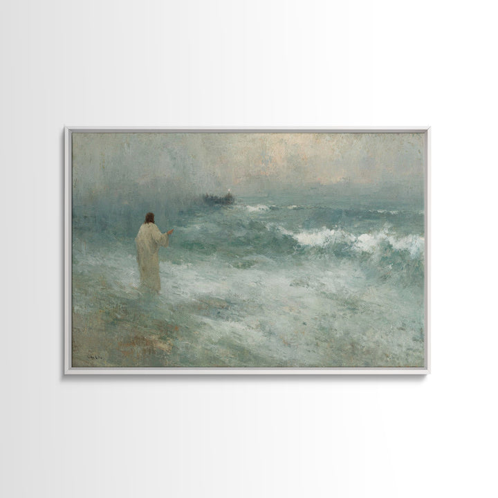 Radiant Dawn – Framed Canvas Print – Jesus Canvas Art – Christian Wall Art – Christian Art Painting – Christian Christmas Art – Unique Chri
