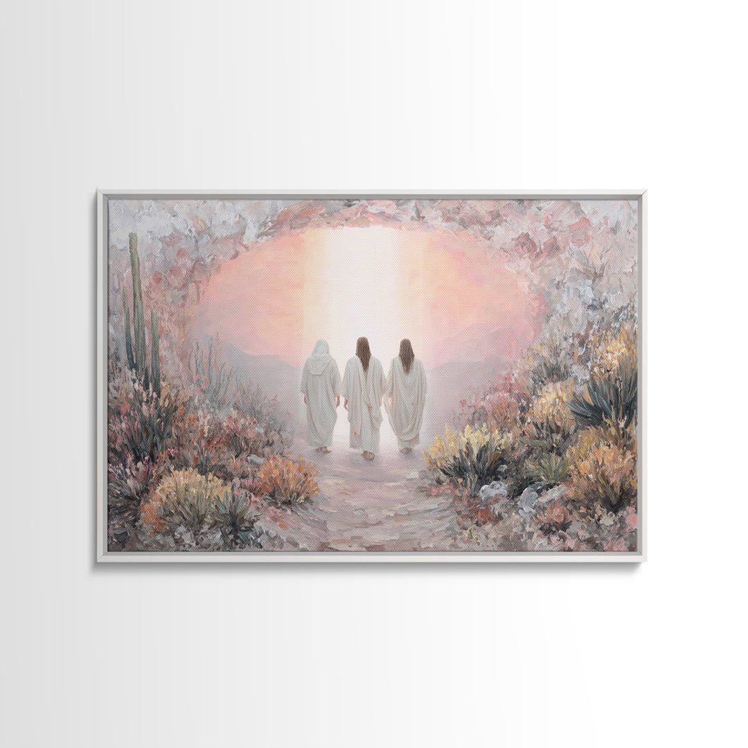 Path Of Glory – Framed Canvas Print – Christian Art Canvas – Christian Wall Art – Christmas Art – Christian Painting – Christian Gift Ideas