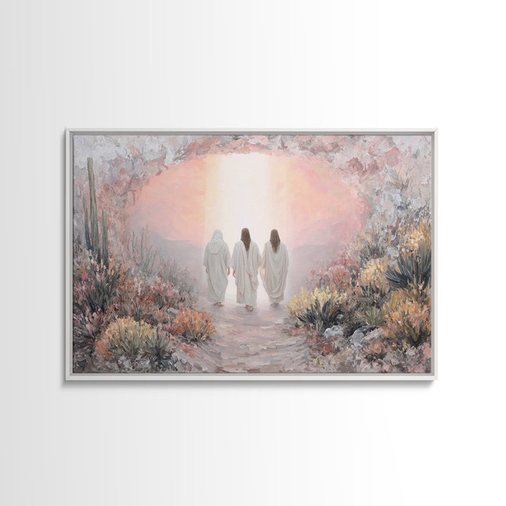 Path Of Glory – Framed Canvas Print – Christian Art Canvas – Christian Wall Art – Christmas Art – Christian Painting – Christian Gift Ideas