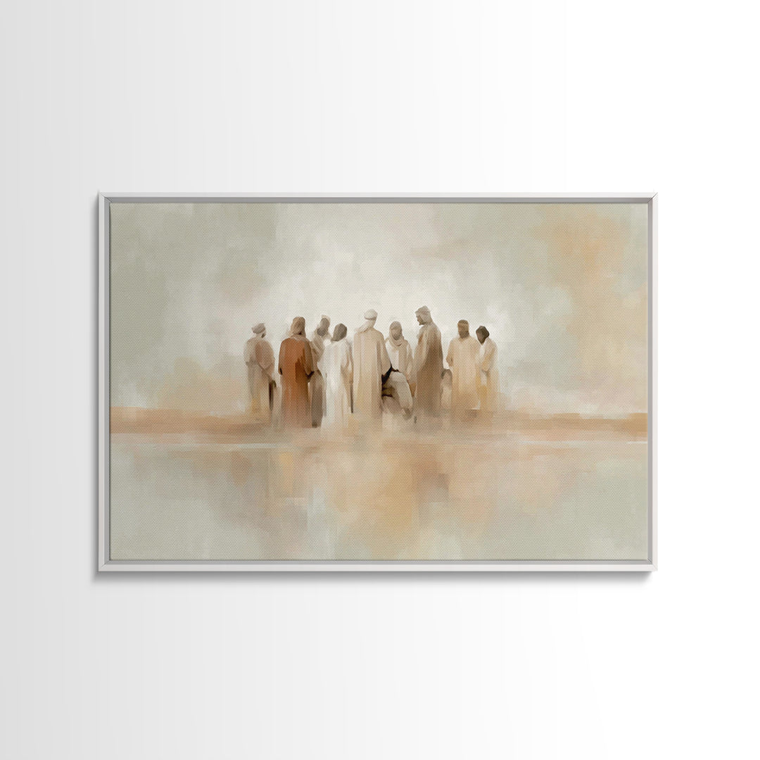 Cathedral Journey – Framed Canvas Print – Christian Wall Art – Christian Art Canvas – Christian Painting – Christian Decor – Large Christia