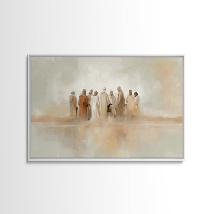 Cathedral Journey – Framed Canvas Print – Christian Wall Art – Christian Art Canvas – Christian Painting – Christian Decor – Large Christia