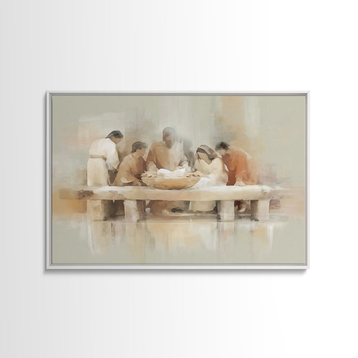 Gathering Of Grace – Framed Canvas Print – Christian Art Canvas – Christian Wall Art – Christian Art – Christian Gift Ideas – Modern Christ