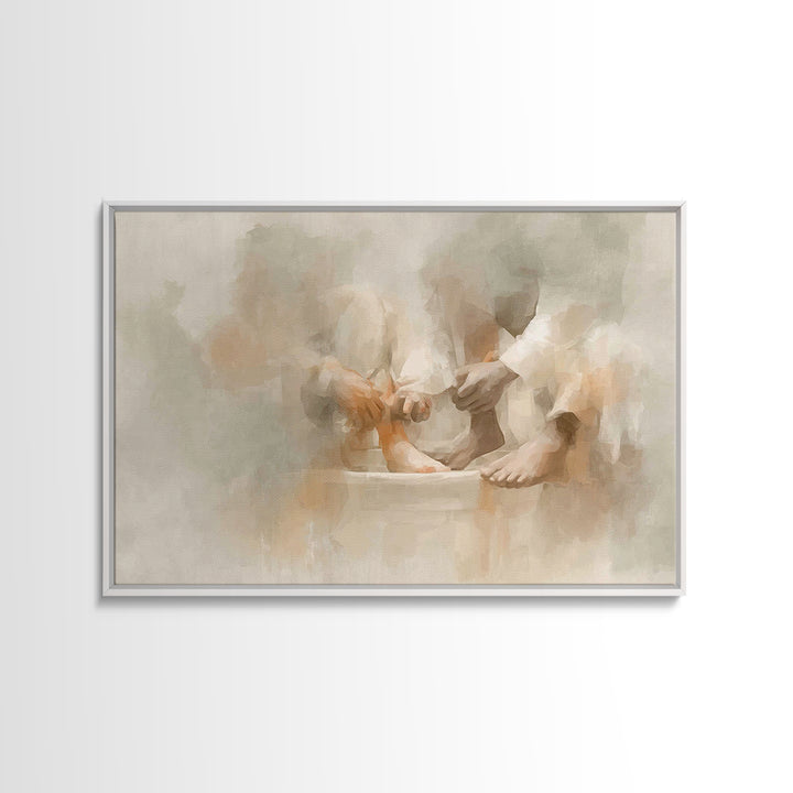 Servant’s Offering | Framed Canvas Print | Christian Wall Art | Christian Painting | Subtle Christian Paintings | Christian Art Work | Chri