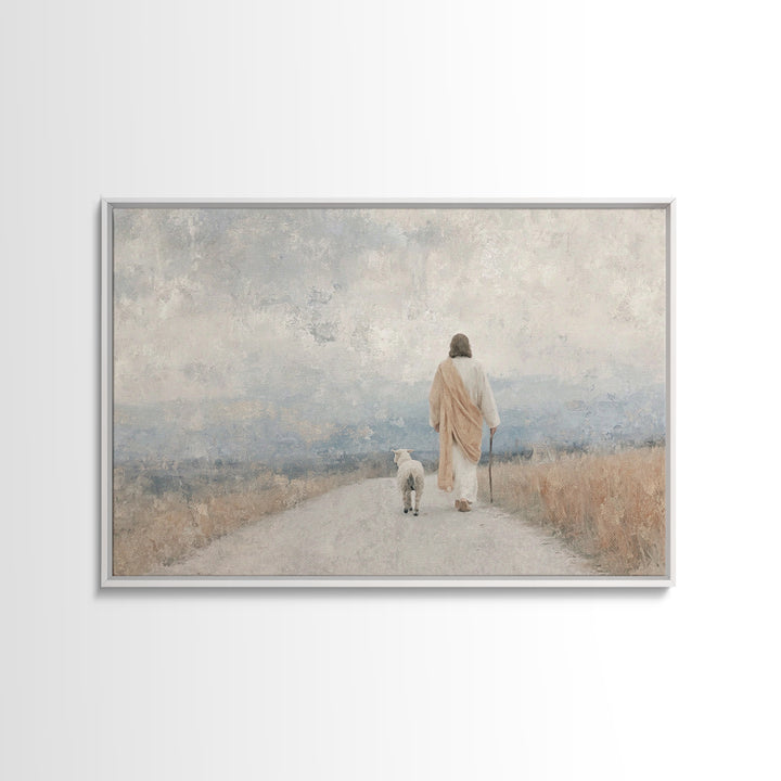 Morning Of Mercy – Framed Canvas Print – Christian Christmas Art – Christian Wall Art – Christian Art Canvas – Jesus Painting – Christian D