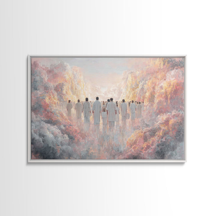 Path Of Glory | Framed Canvas Print | Christian Art Canvas | Christian Wall Art | Christian Christmas Art | Jesus Art Print | Christian Gif