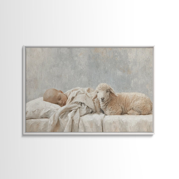 Softest Mercy – Framed Canvas Print – Christian Wall Art – Subtle Christian Art – Christian Art Canvas – Christian Art Print – Christian Ch