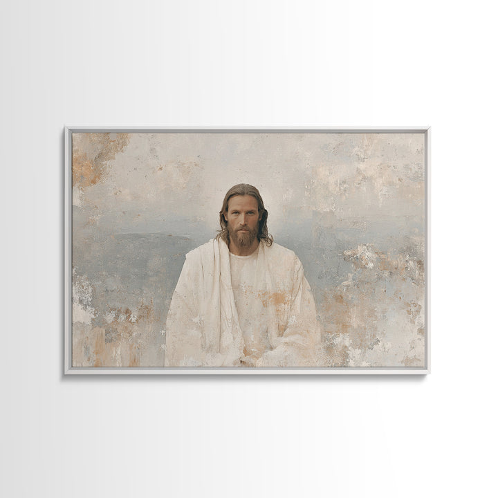 Prince Of Peace – Framed Canvas Print – Jesus Painting – Christian Wall Art – Christian Art Canvas – Christian Art Work – Christian Art Pri
