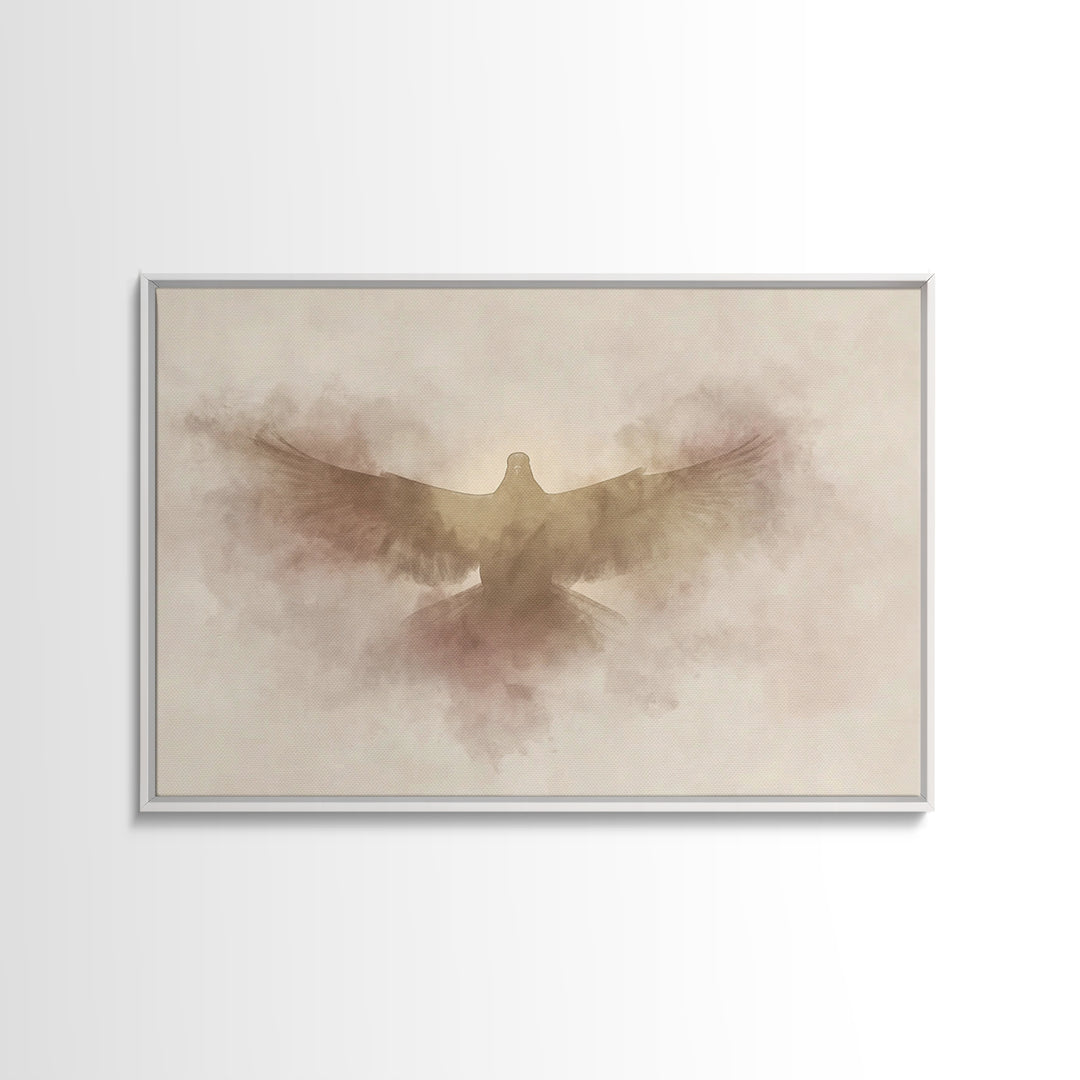Heavenly Promise – Framed Canvas Print – Christian Art Canvas – Christian Wall Art – Christian Painting – Christian Gift Ideas – Christmas