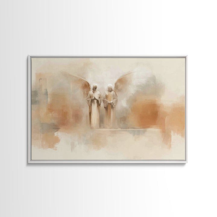 Graceful Encounter – Framed Canvas Print – Christian Art – Christian Art Canvas – Christian Wall Art – Christian Painting – Christian Gift