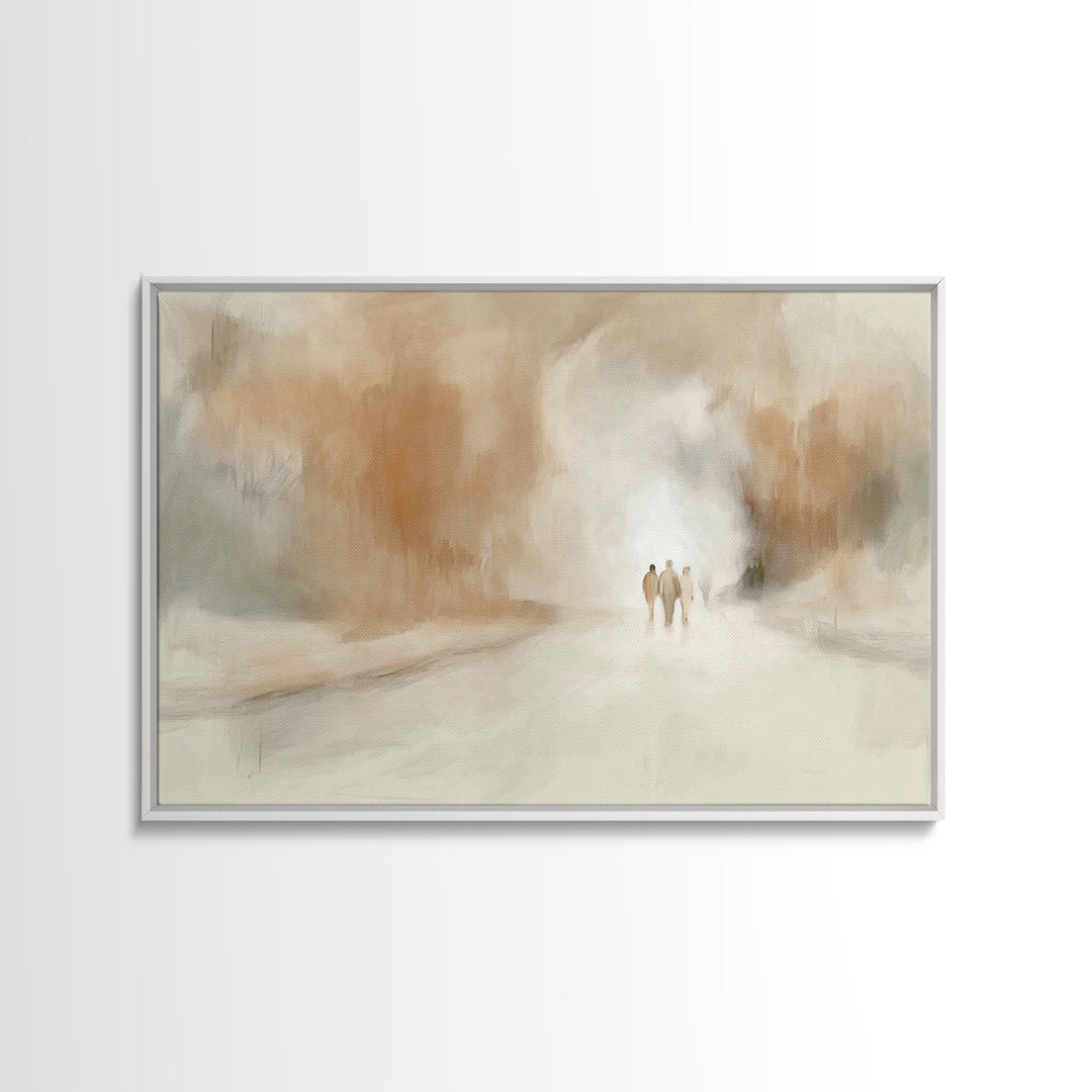 Mary’s Gentle Vigil – Framed Canvas Print – Christian Christmas Art – Christian Art Canvas – Christmas Wall Art – Christian Art Print – Chr