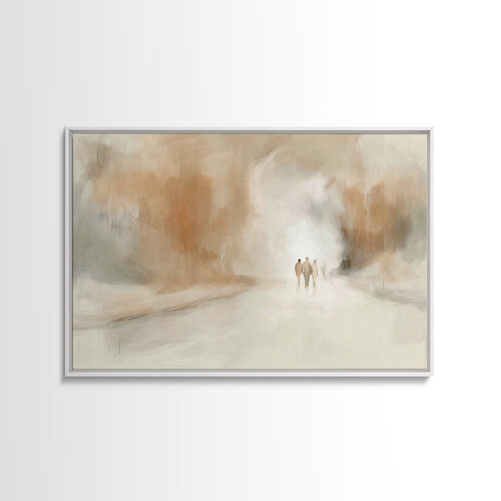 Mary’s Gentle Vigil – Framed Canvas Print – Christian Christmas Art – Christian Art Canvas – Christmas Wall Art – Christian Art Print – Chr