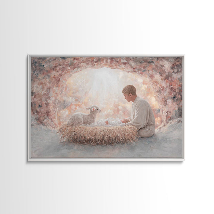Hands Of Glory – Framed Canvas Print – Christian Art – Christian Wall Art – Unique Christian Art – Christian Art Canvas – Christian Art Wor
