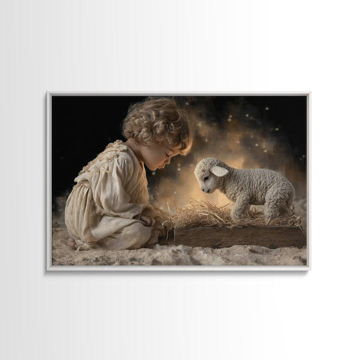 Clouds Of Promise – Framed Canvas Print – Christian Art Canvas – Christian Wall Art – Christian Art – Large Christian Art – Modern Christia
