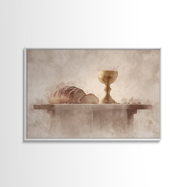 Star of Bethlehem - Framed Canvas Print - Jesus Painting - Christian Wall Art - Christian Painting - Christmas Wall Art - Christian Art Can
