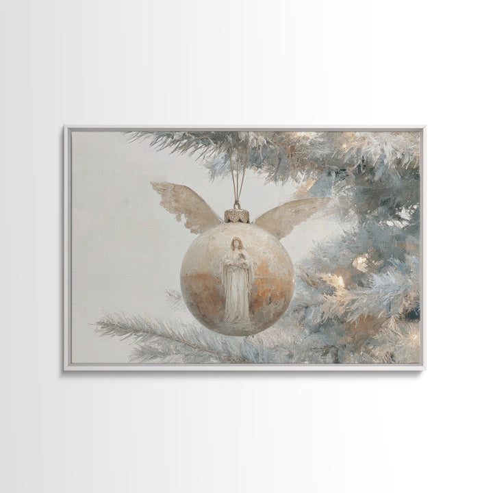 Procession Of Light – Framed Canvas Print – Christian Art Canvas – Christian Wall Art – Christmas Art Prints