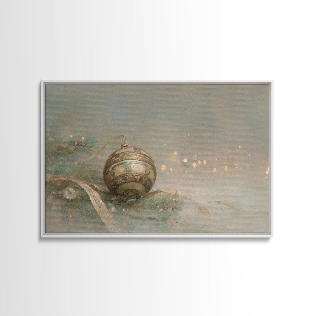 Angels Of Promise, Framed Canvas Print, Christian Wall Art, Christian Art Canvas, Christmas Art Prints