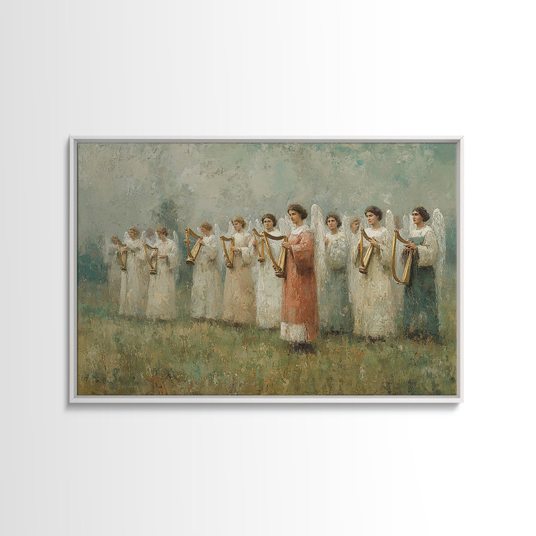 Eternal Light – Framed Canvas Print – Jesus Painting – Christian Wall Art – Christian Art Print – Christian Christmas Decor – Christian Gif