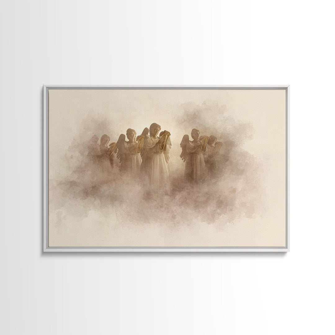 Silent Waters | Framed Canvas Print | Jesus Painting | Christian Wall Art | Christian Art Canvas | Christian Gift Ideas | Christian Decor