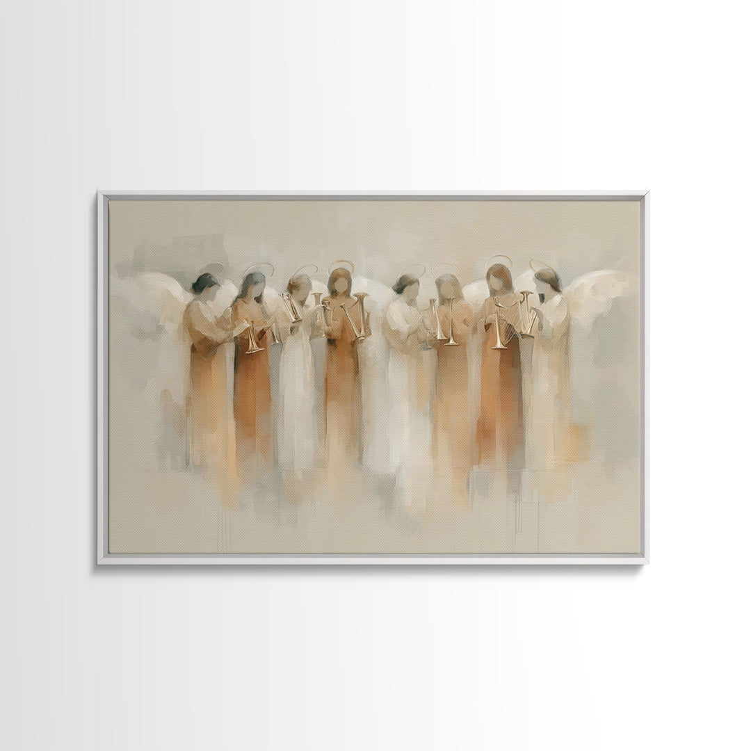 Divine Horizon – Framed Canvas Print – Christian Wall Art – Jesus Painting – Christian Art Canvas – Christian Decor – Christian Gift Ideas
