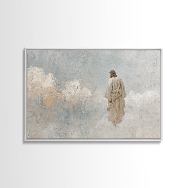 Pure Lily Blessing | Framed Canvas Print | Christian Art Canvas | Christian Wall Art | Christian Art Gift | Subtle Christian Art | Christia