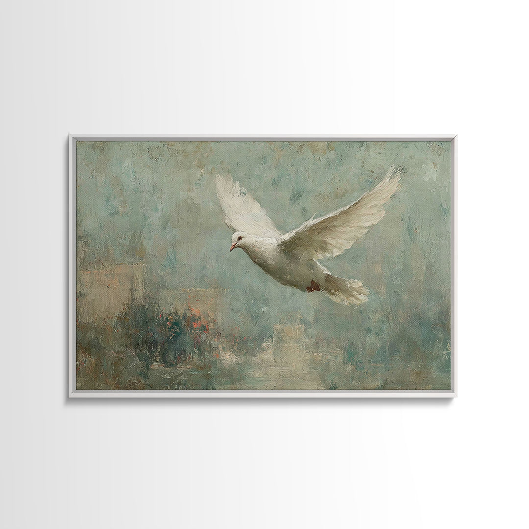 Scripture And Spirit | Framed Canvas Print | Christian Wall Art | Christian Art Canvas | Christian Gift Ideas | Subtle Christian Art | Mode