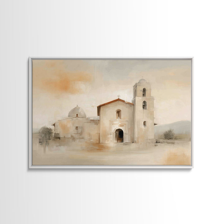 Mission Of Peace, Framed Canvas Print, Christian Wall Art, Christian Art Canvas, Minimalist Christian Art, Subtle Christian Art, Christian