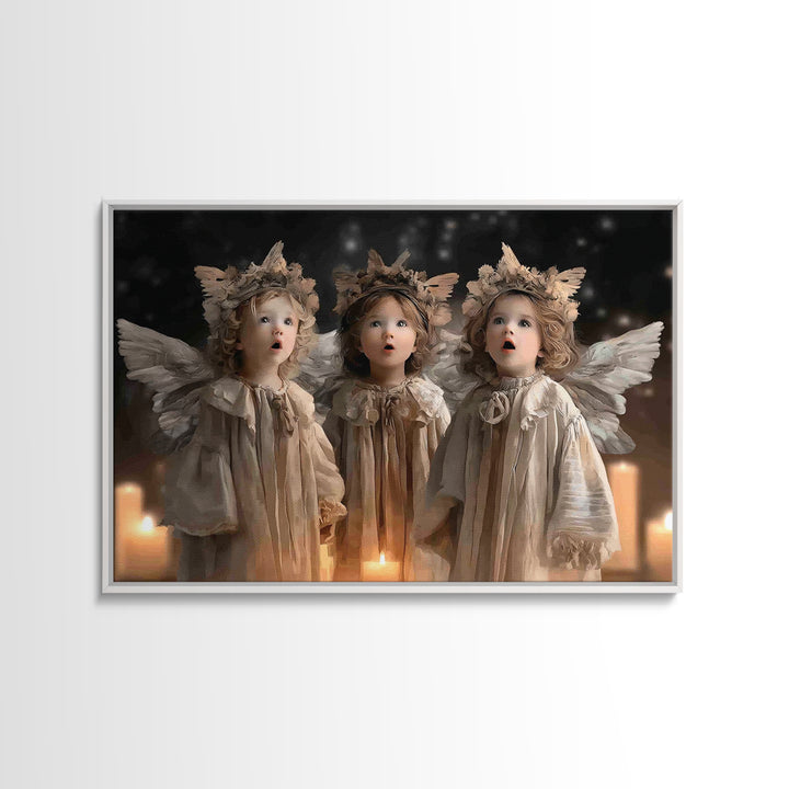Garden Of Wonder | Framed Canvas Print | Christian Art Canvas | Christian Wall Art | Christian Christmas Art | Christian Decor | Modern Chr