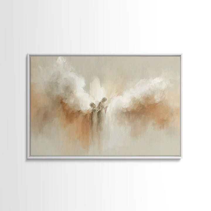 Ascension Radiance – Framed Canvas Print – Christian Wall Art – Christian Art – Christian Art Canvas – Christian Decor – Christian Christma