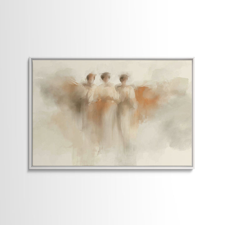 Trinity Grace | Framed Canvas Print | Christian Art Canvas | Minimalist Christian Art | Christian Wall Art | Subtle Christian Paintings