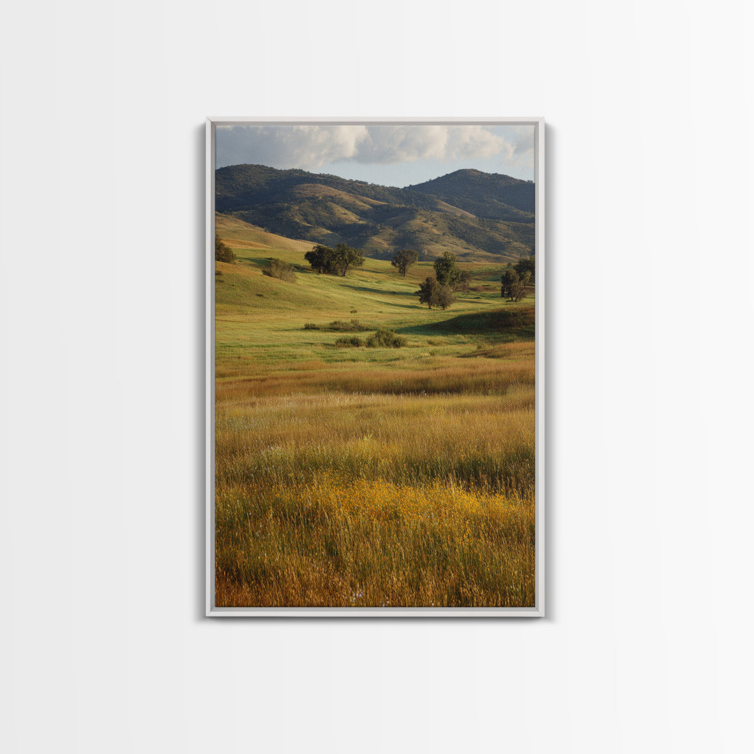 Country Road Disappearing into Green Hills Canvas Print, Country Art, Gallery Decor, Farmhouse Decor, Fine Art, Country, COU-2x3-15