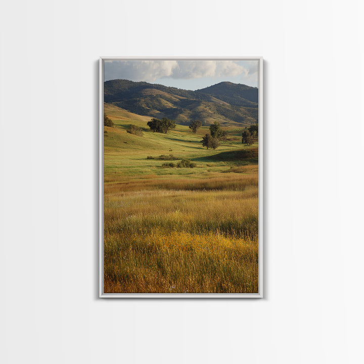 Country Road Disappearing into Green Hills Canvas Print, Country Art, Gallery Decor, Farmhouse Decor, Fine Art, Country, COU-2x3-15
