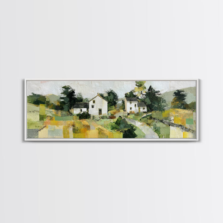 Blackberry Basket with Linen Cloth Canvas Print, Country Art, Floral Wall Art, Farmhouse Decor, Abstract Art, Country, COU-3x1-85