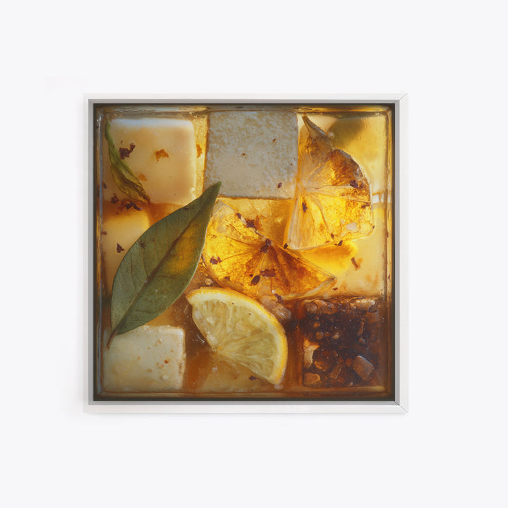 Iced Coffee Glass Canvas Print, Coffee Shop Art, Gallery Decor, Cafe Decor, Fine Art, Cafe, Wall Art, Home Decor, Wall Decor, CSA-1x1-59