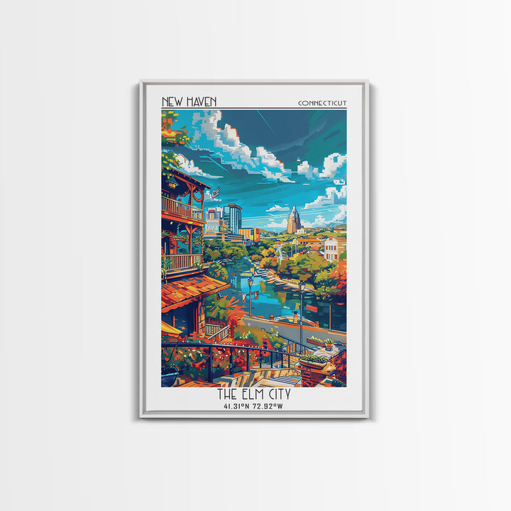 New Braunfels Travel Poster, Canvas Print, City Travel Poster, Travel Wall Art, Gallery Wall Set, Home Office Decor, Wanderlust Gift
