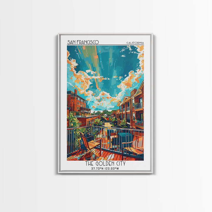 Sandy Springs Travel Poster, Canvas Print, City Travel Poster, Vintage City Poster, Fine Art Print, City Illustration, Landscape Art