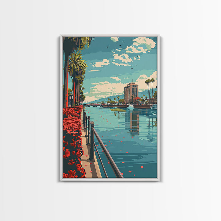 Glendale Travel Poster, Canvas Print, Travel Prints, Landscape Art, Fine Art Print, City Art Print, Travel Art Print, Travel Posters