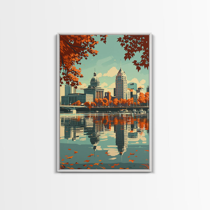 Louisville Travel Poster, Canvas Print, Poster Print, Travel Wall Art, Art Print, Gallery Wall Set, Travel Posters, Travel Art Print