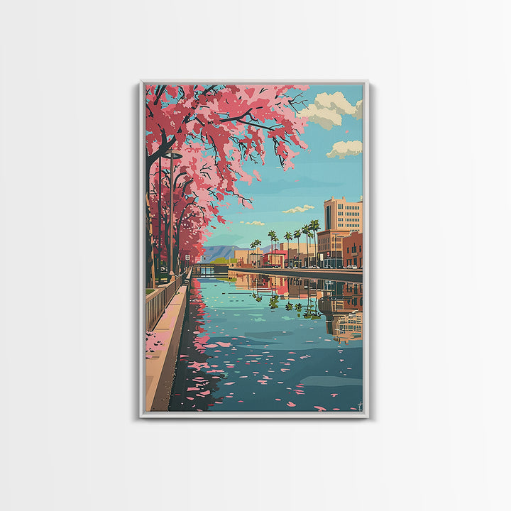 Mesa Travel Poster, Canvas Print, Travel Prints, Landscape Art, Home Decor, Travel Art Print, Gallery Wall Set, Living Room Wall Art