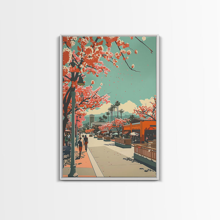 Moreno Valley Travel Poster, Canvas Print, Vintage Travel Print, City Wall Art, City Travel Poster, Travel Posters, Travel Art Print